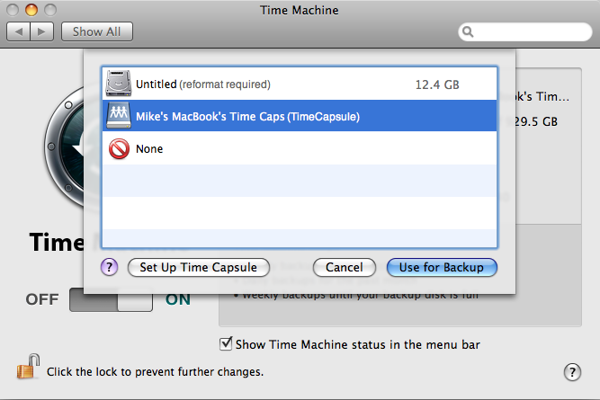 couldn t unmount disk time machine